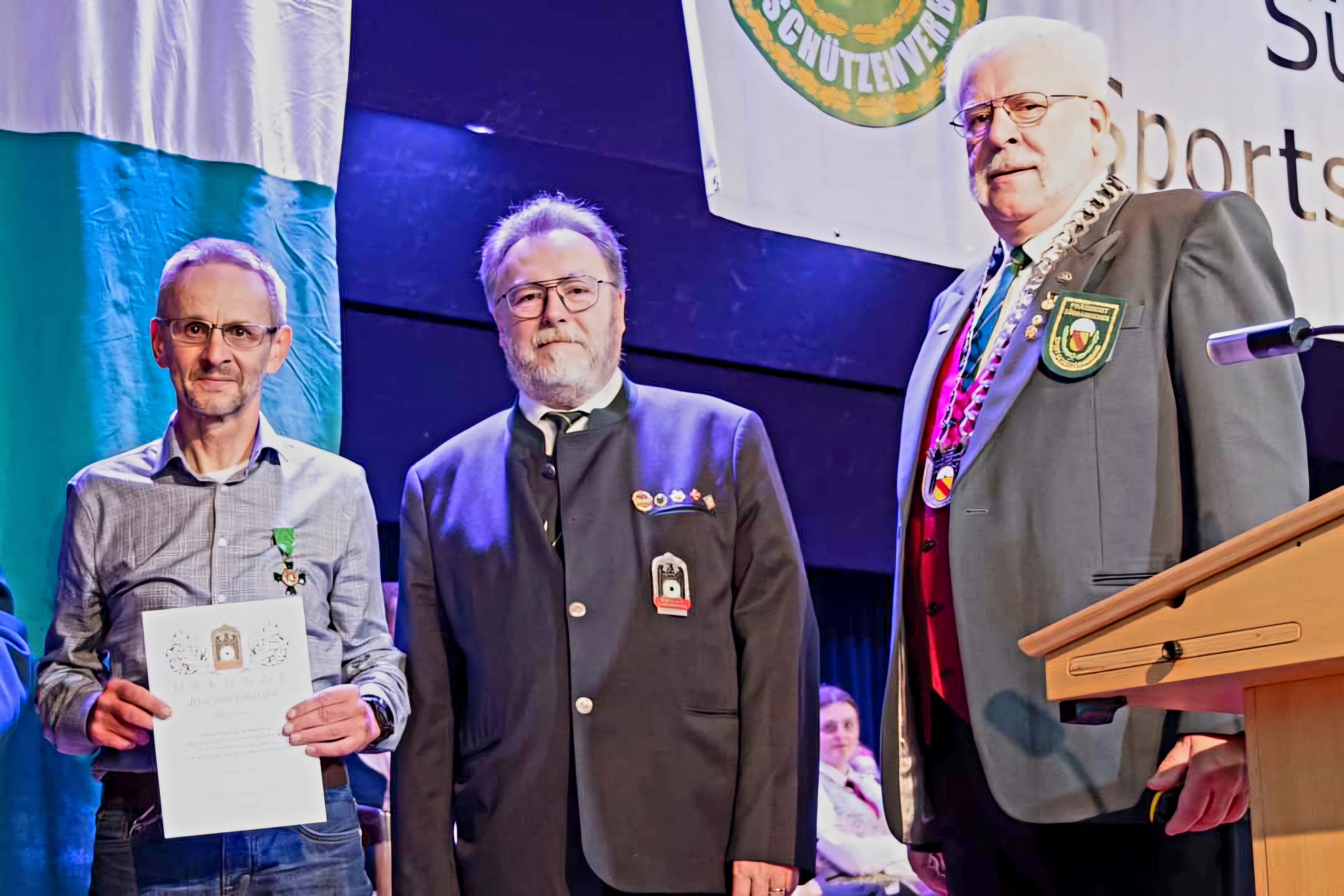Besondere Ehrung für Joachim Grässer